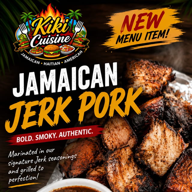 Jerk Pork.