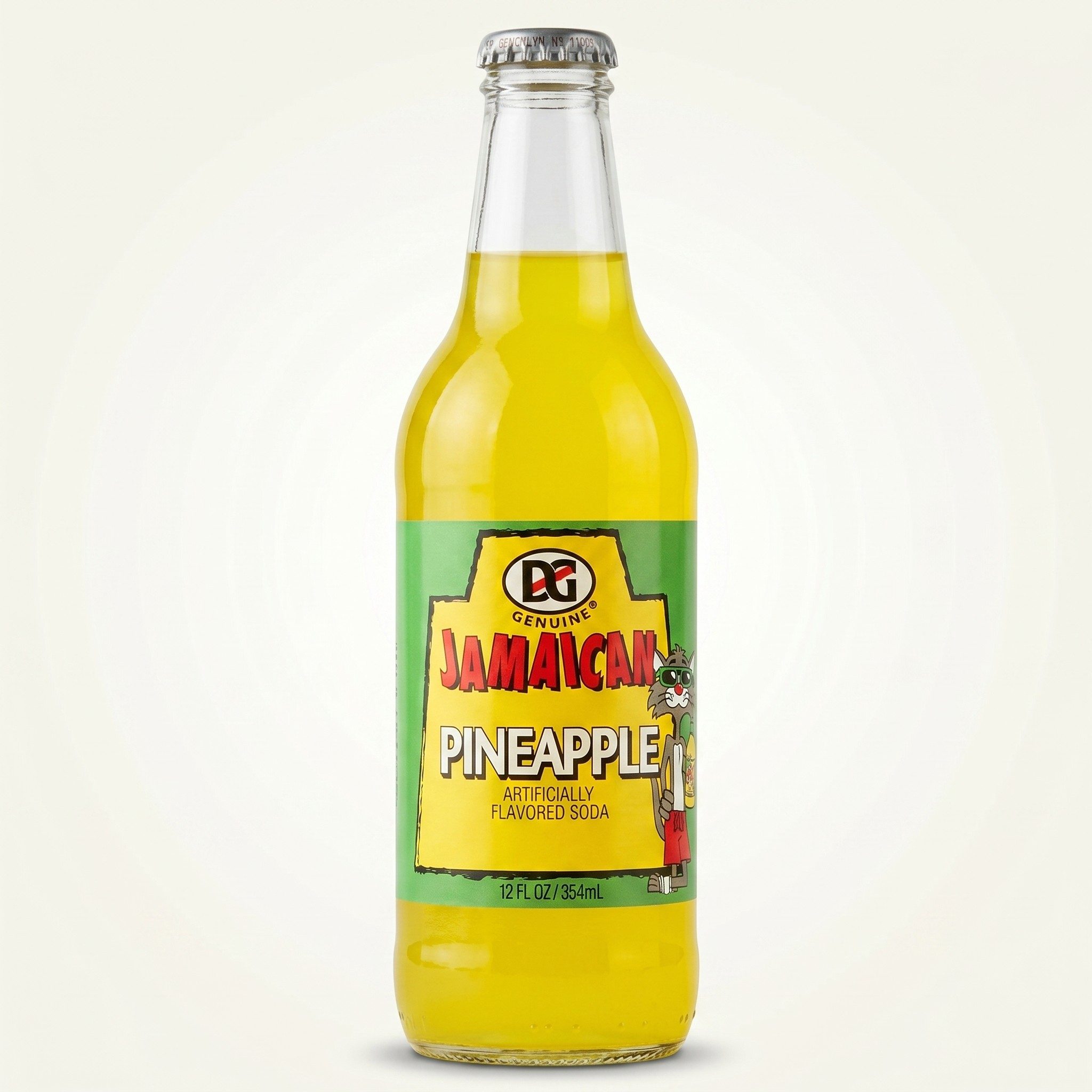 D&G Pineapple Bottle Soda.